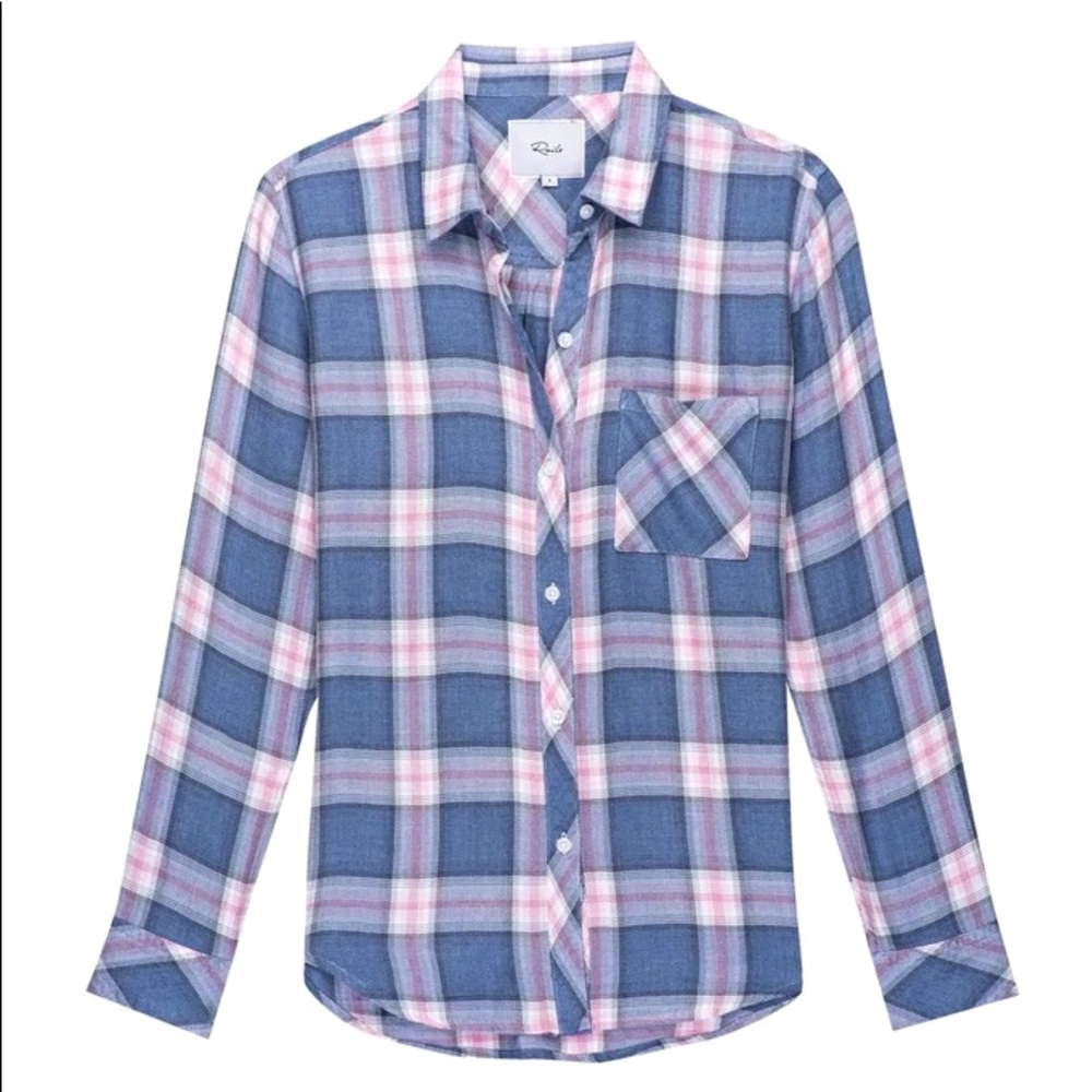 RAILS Hunter Plaid Blue Shirt